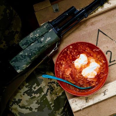 The Story of Becoming a Cook in the Ukrainian Army + Frontline Borsch Recipe