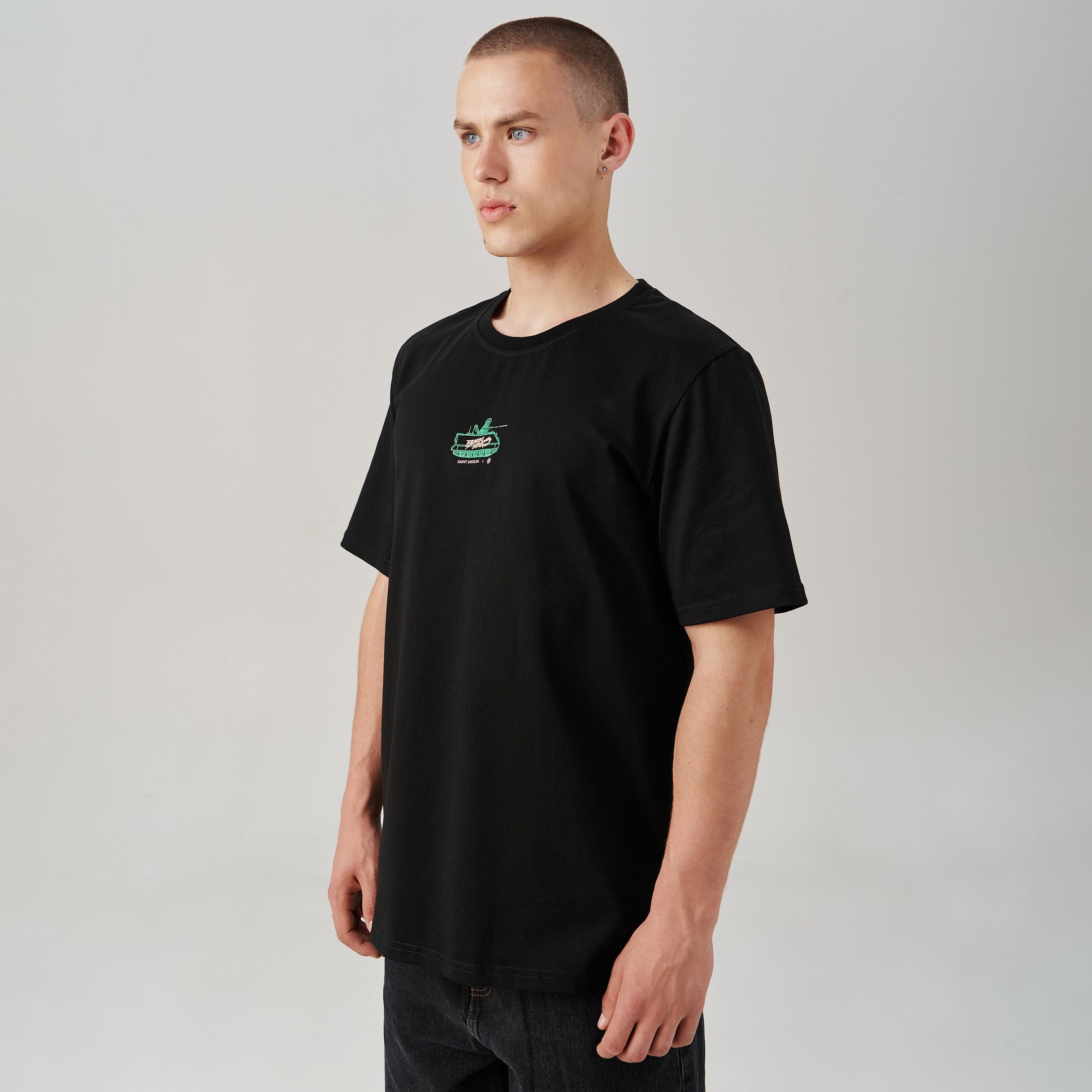 Cotton Third Army Crop - Oversized T-Shirt