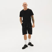 Tryzub Loose-Fit Bamboo T-Shirt - Stealth Black