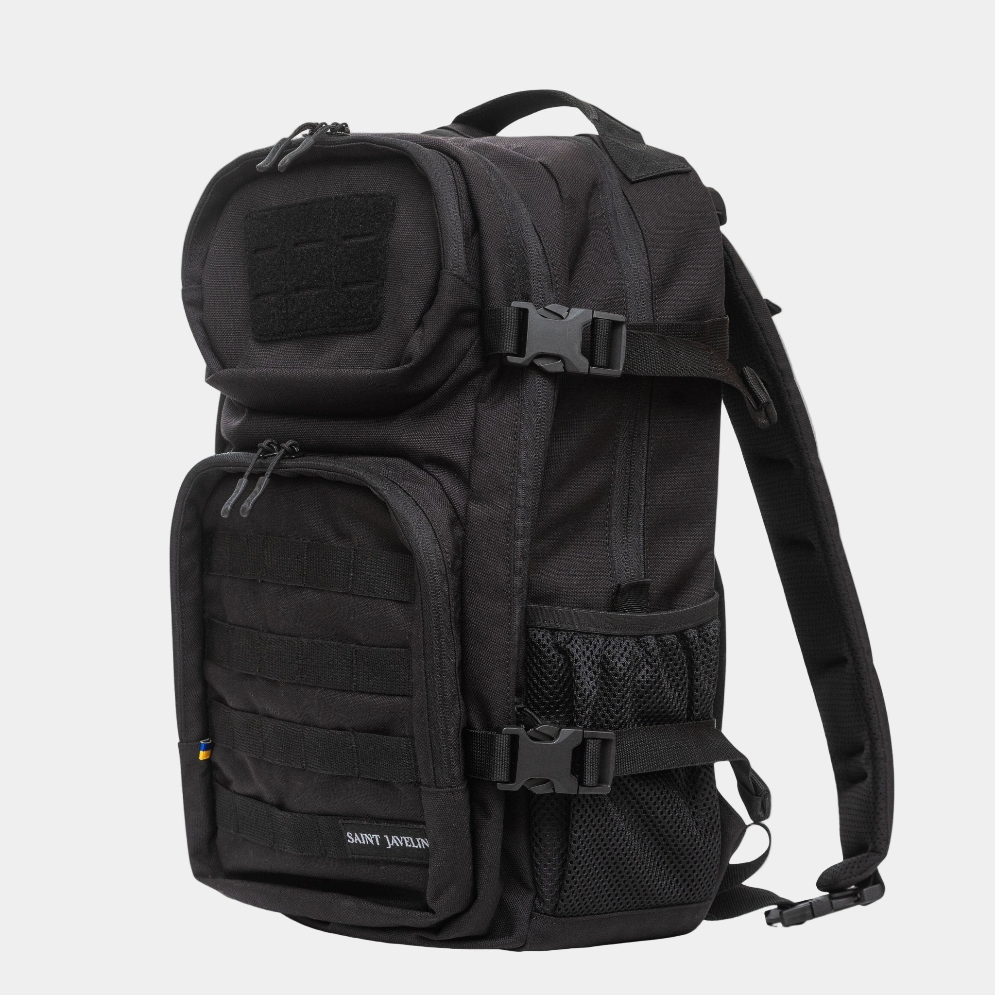 Midnight Black EDC Mission Backpack - Saint Javelin
