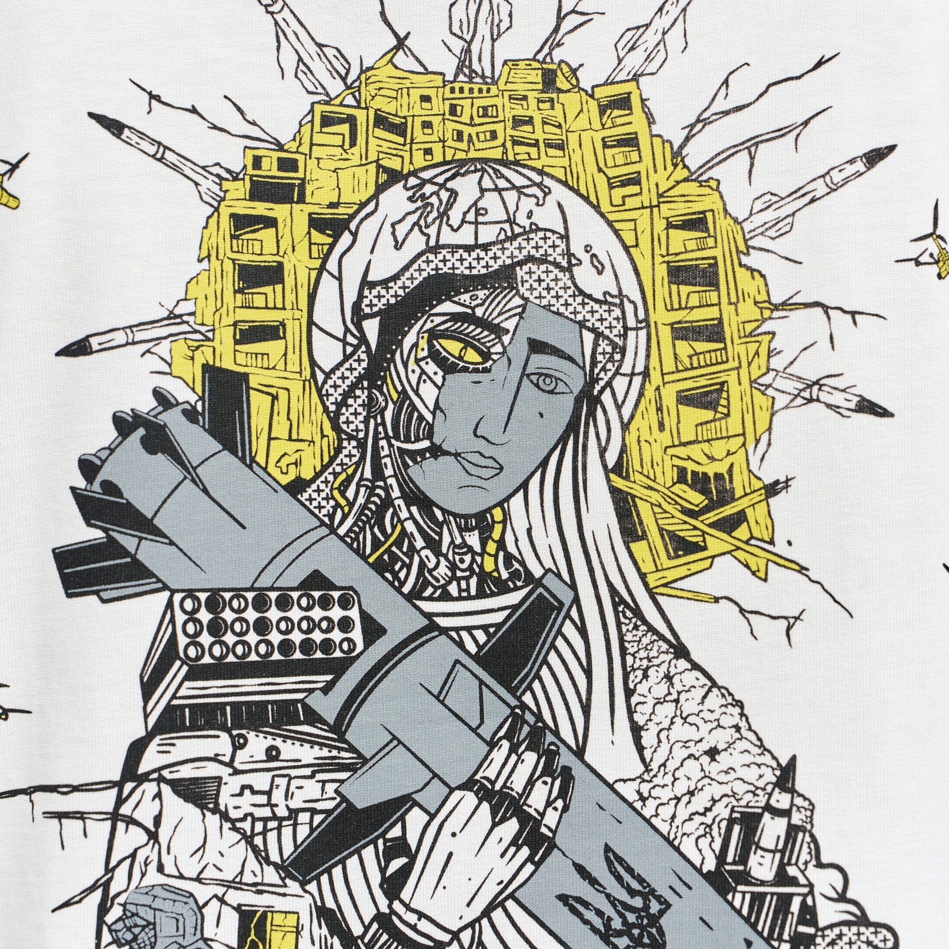 Anthology of Saint Javelin (Limited Edition Variant) - White T-Shirt - Saint Javelin