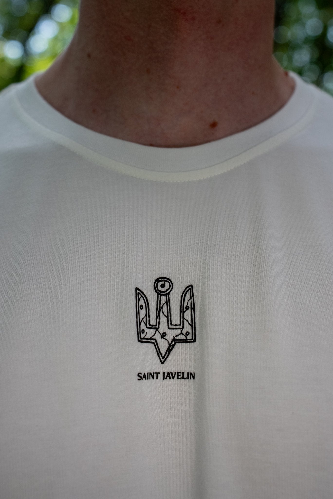 Bamboo Tryzub of War Standard - T-Shirt (Mono Edition) - Saint Javelin