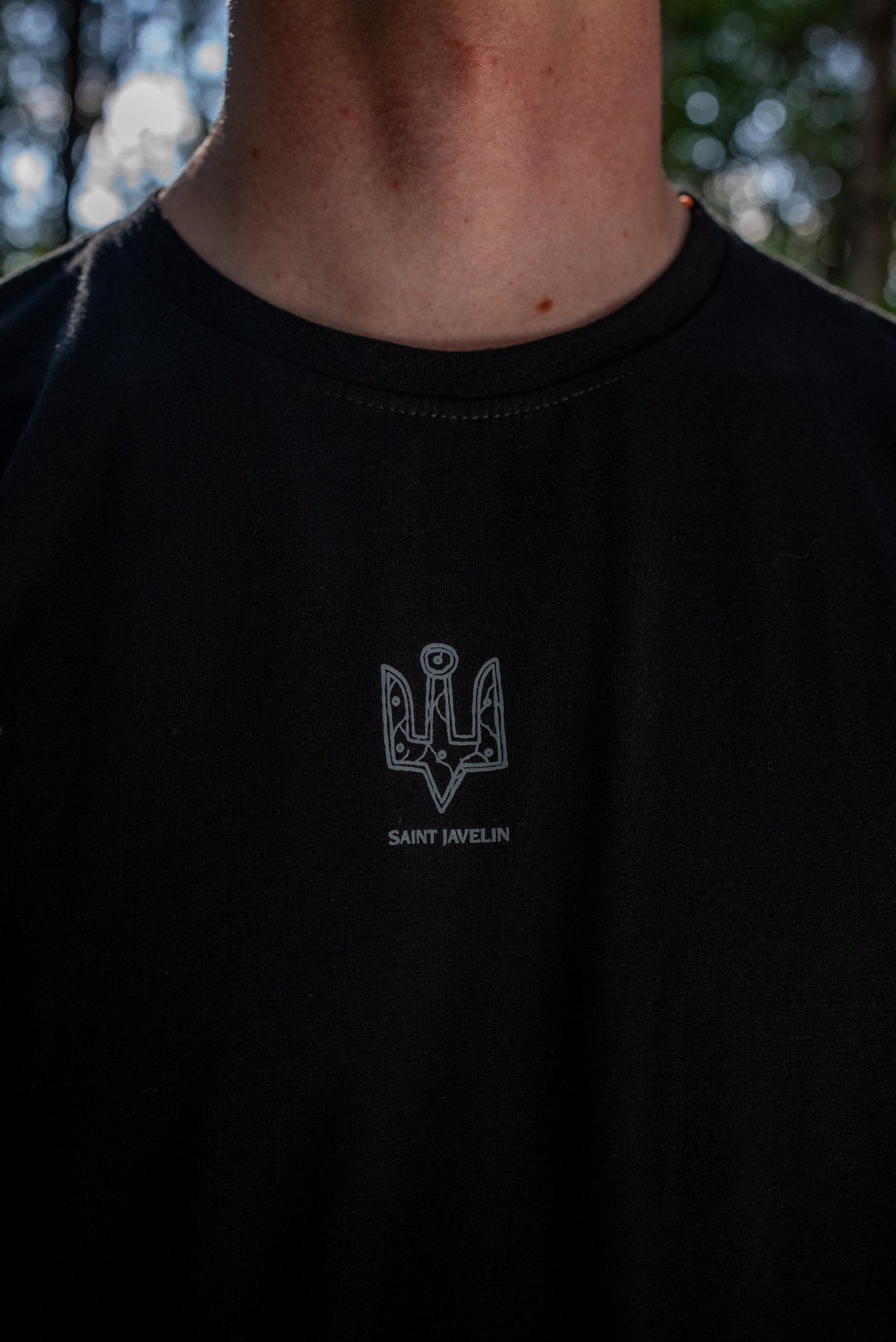 Bamboo Tryzub of War Standard - T-Shirt (Mono Edition) - Saint Javelin