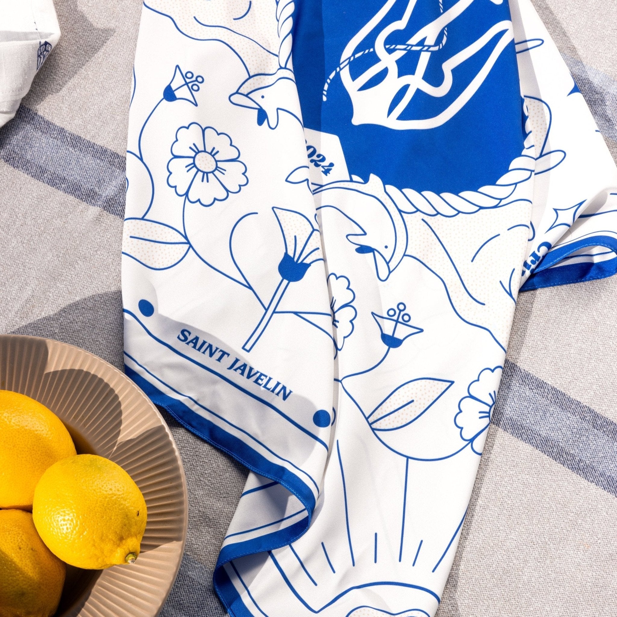 Beach Club – Silk Scarf - Saint Javelin