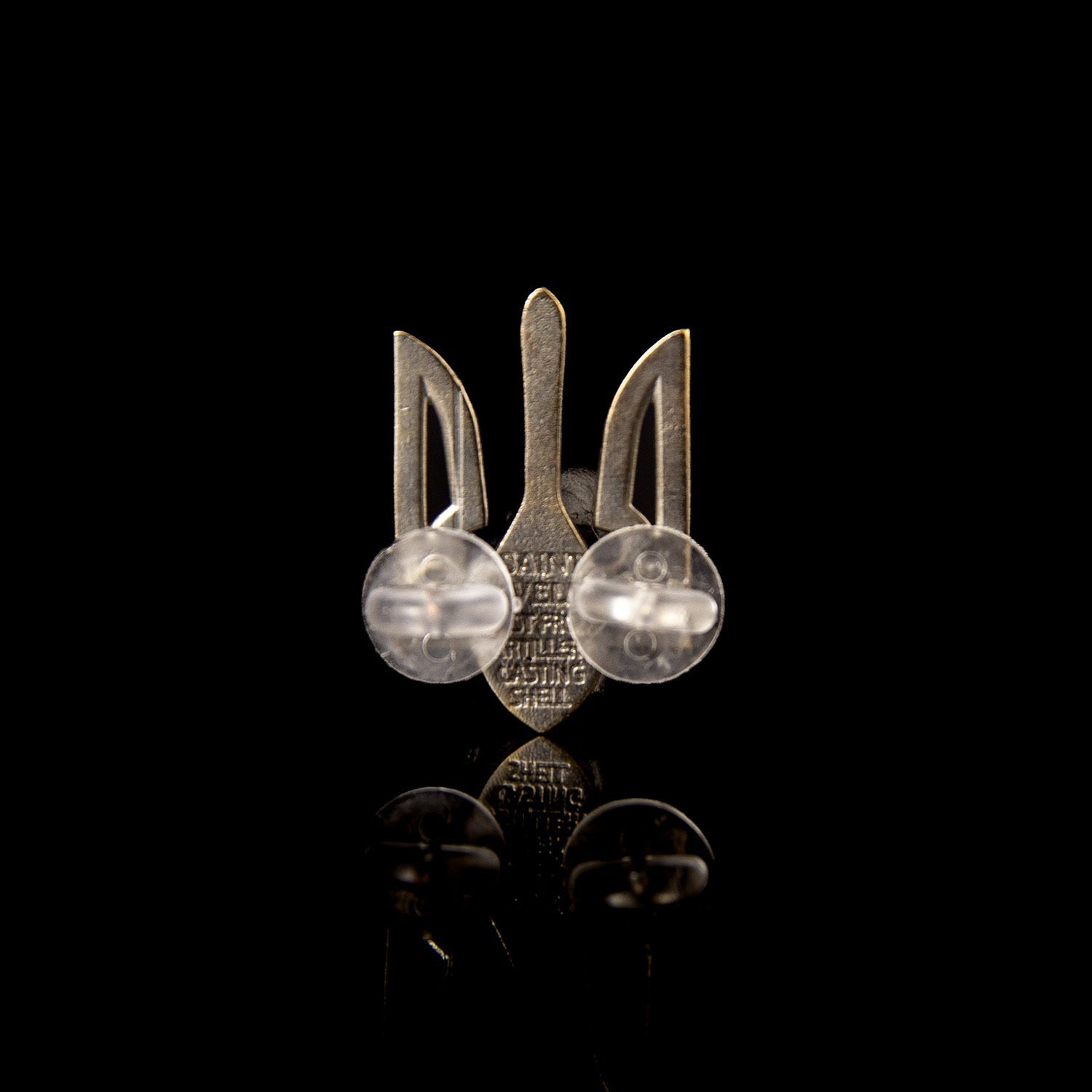 Classic Tryzub - Pin (Recycled Artillery Shells) - Saint Javelin