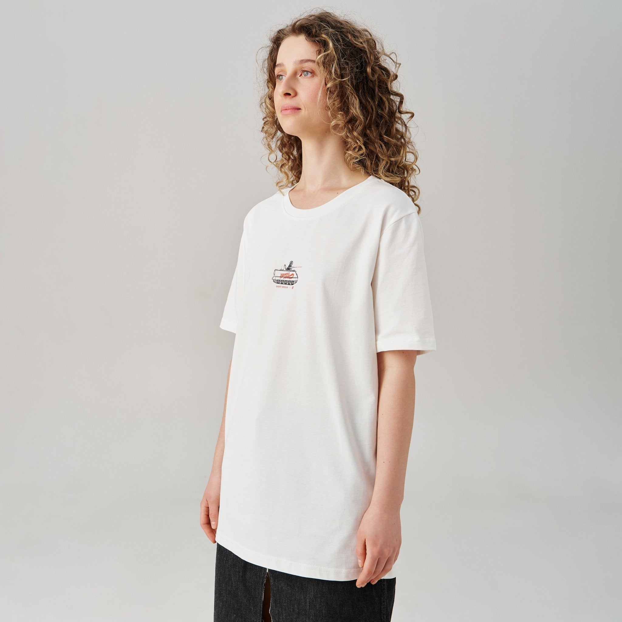 white 3rd t-shirt female front