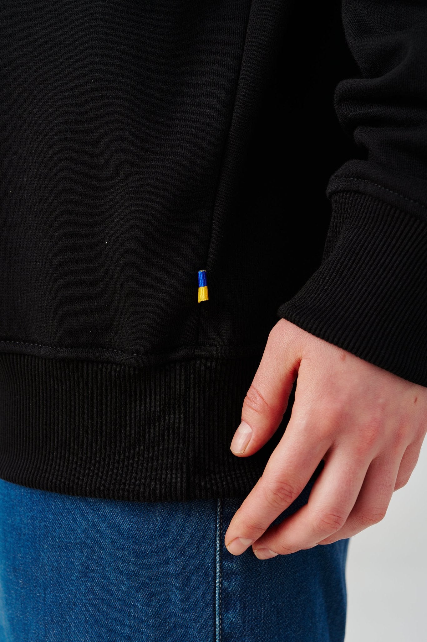 Crewneck Embroidered Tryzub Sweatshirt - Saint Javelin