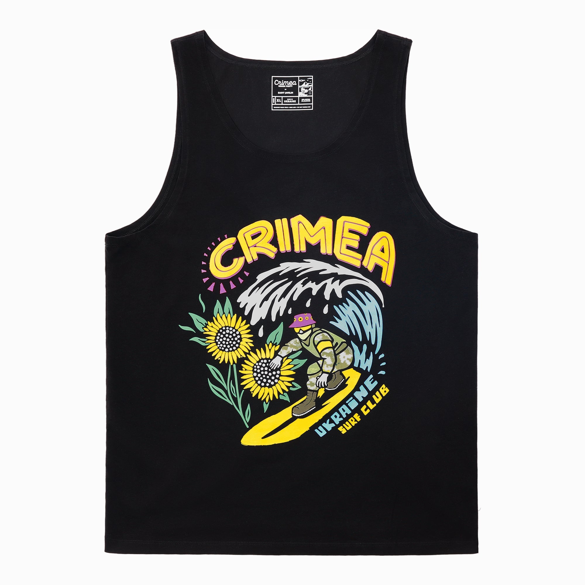 Crimea Surf Club – Tank Top - Saint Javelin