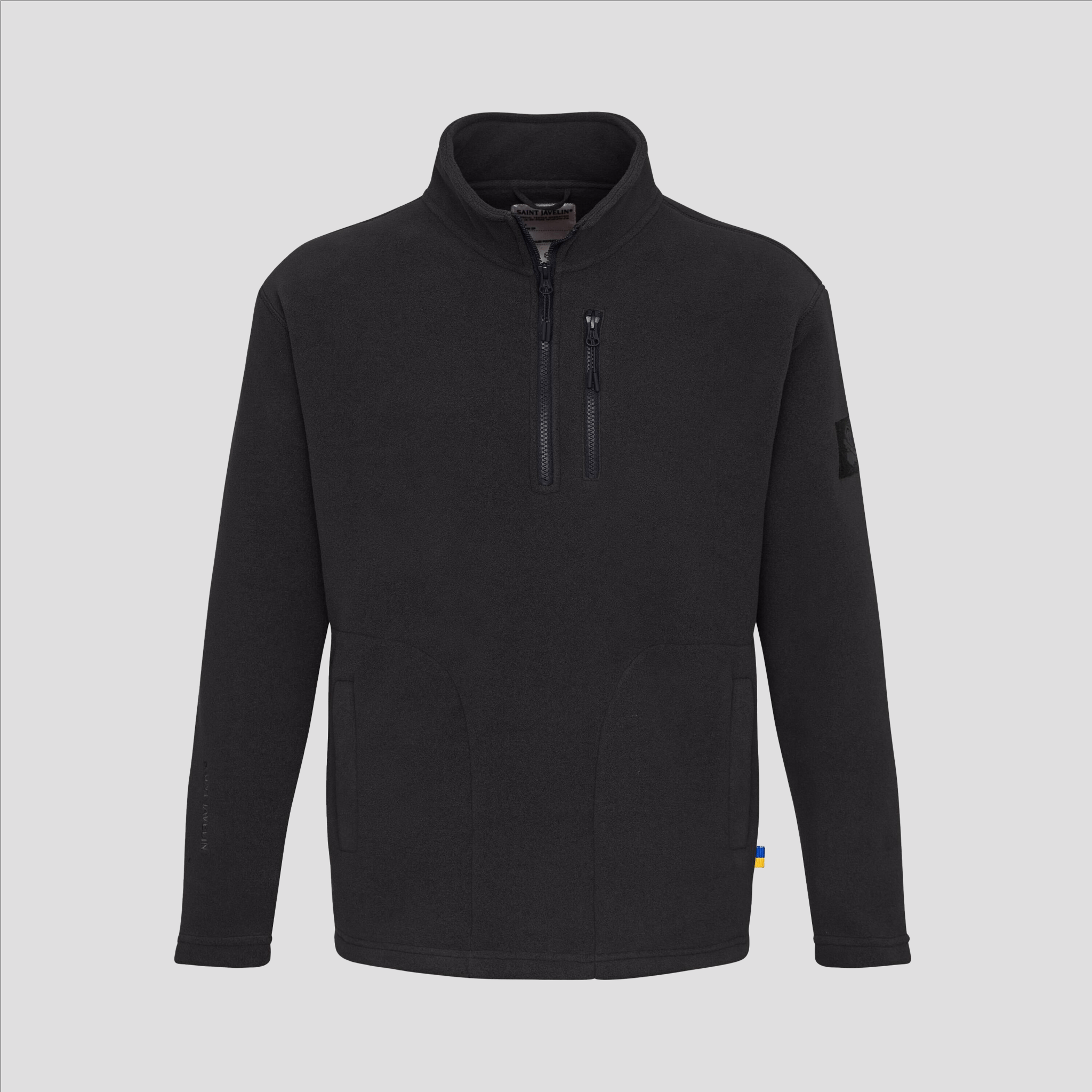 Defender Polartec 1/4 Zip Fleece - Black - Saint Javelin