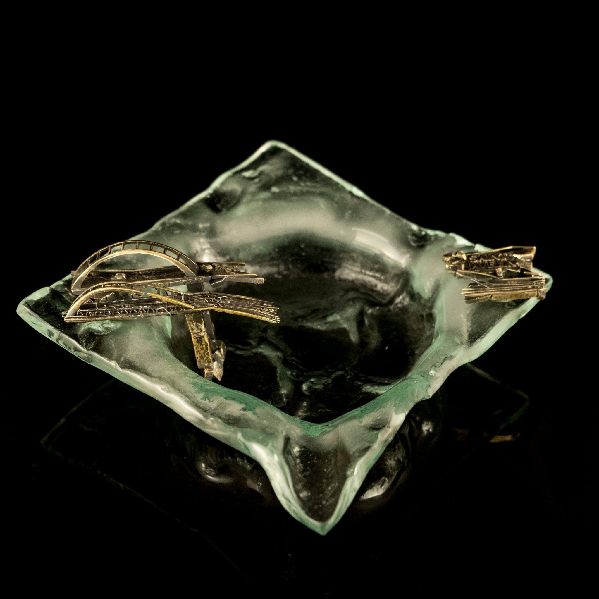 Destroyed Kerch Bridge – Tray (Recycled War Parts) - Saint Javelin