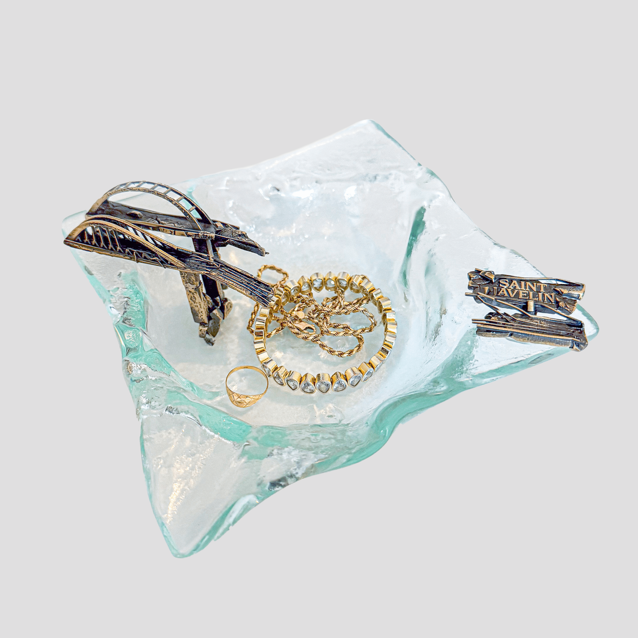 Destroyed Kerch Bridge – Tray (Recycled War Parts) - Saint Javelin