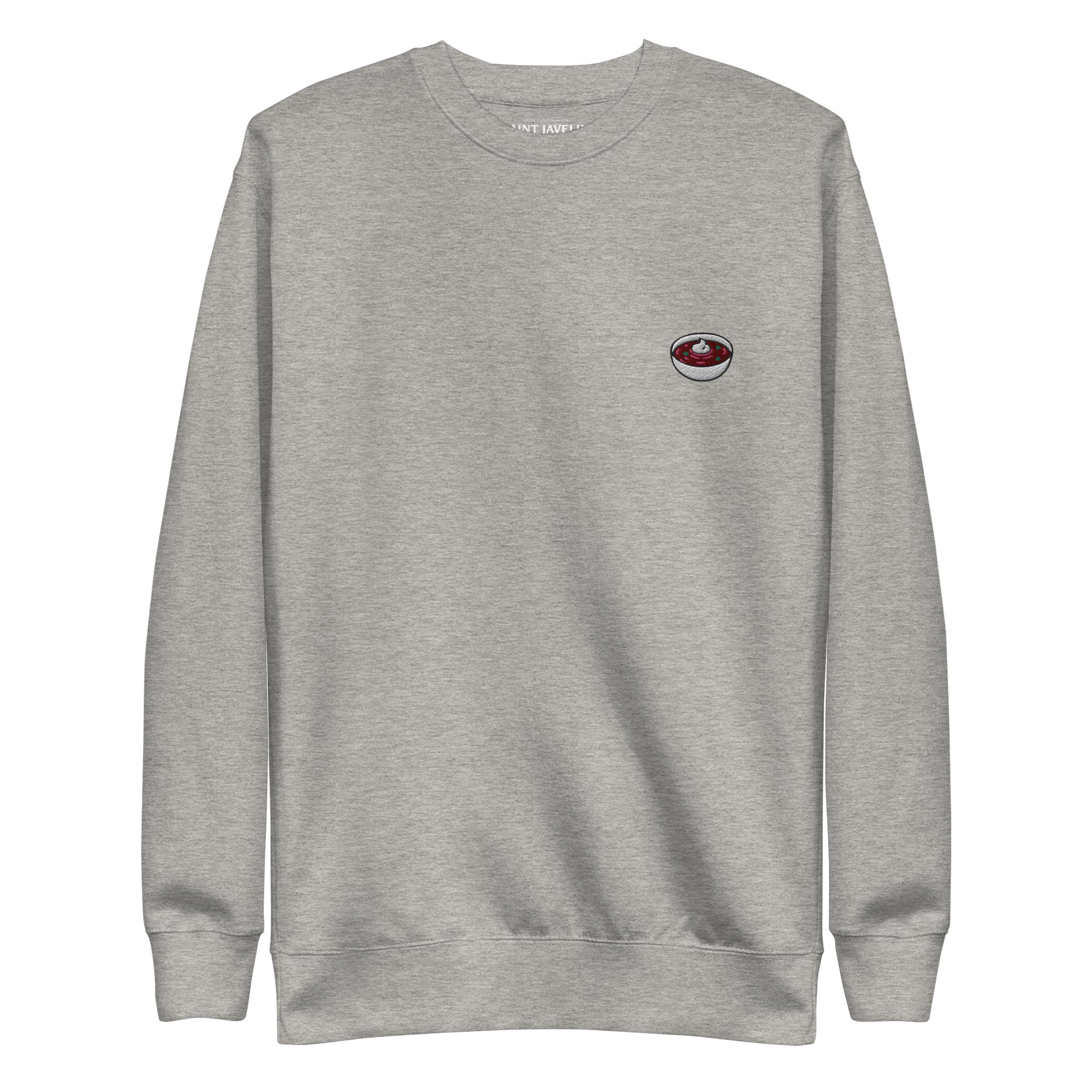 Embroidered Borsch - Adult Crewneck Sweatshirt - Saint Javelin