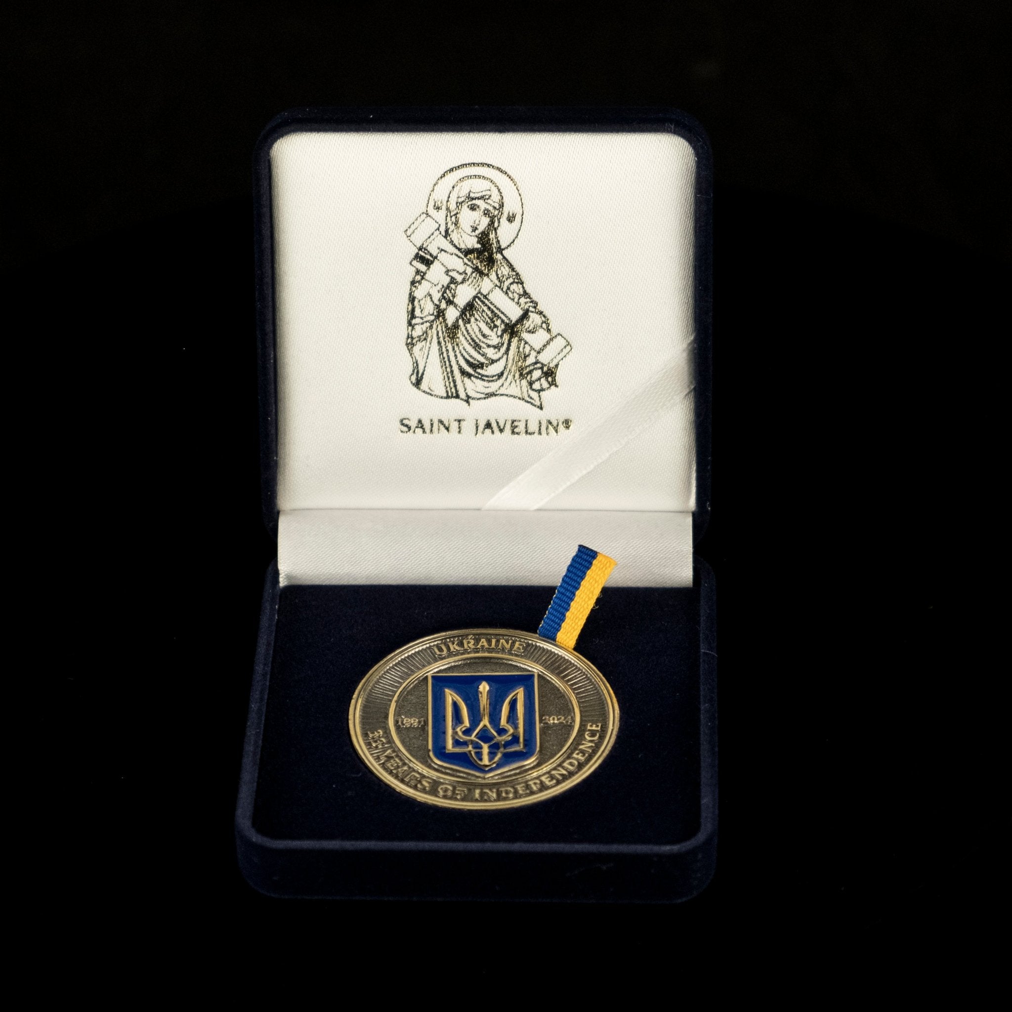 Flag of Freedom - Challenge Coin (Recycled Artillery Shells) - Saint Javelin