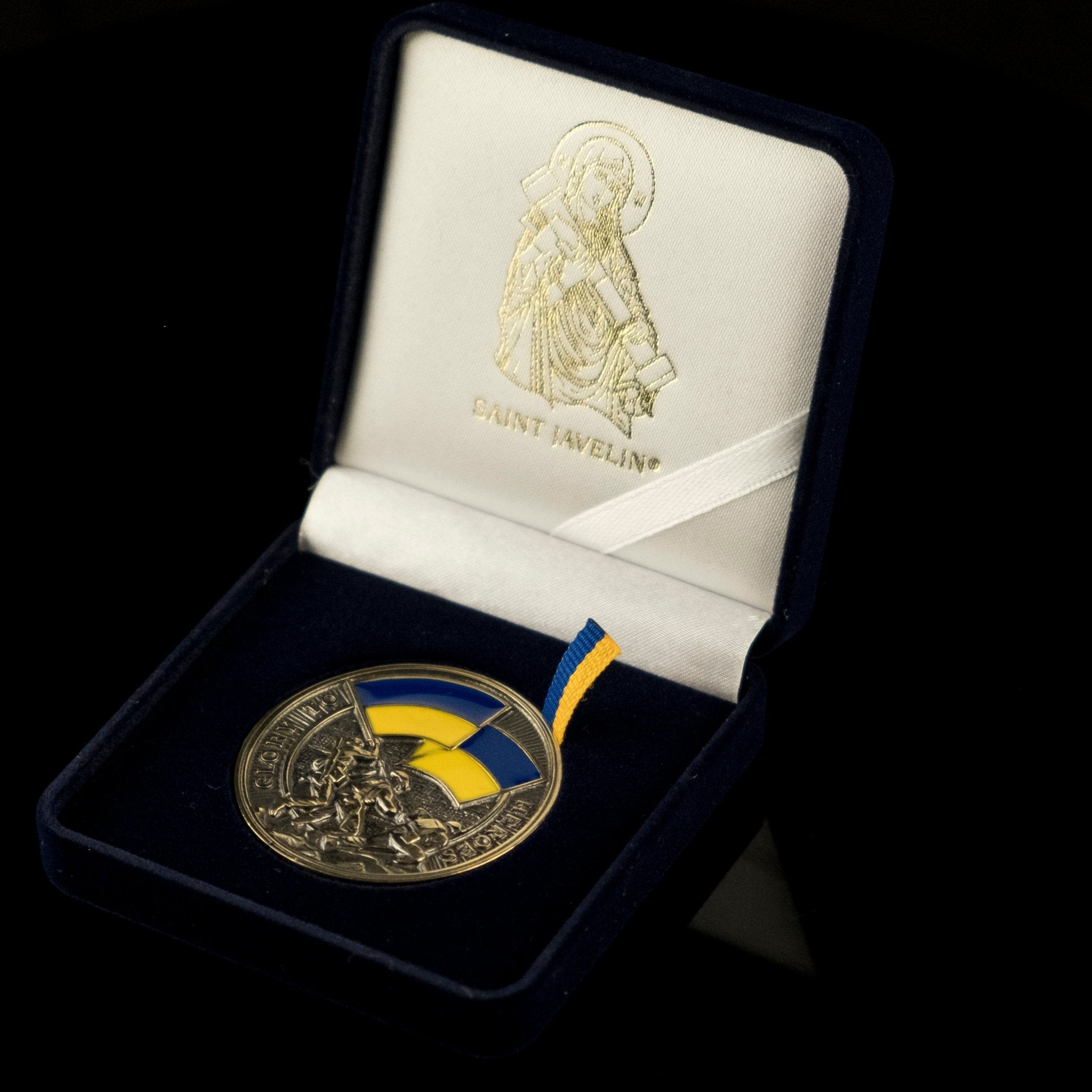 Flag of Freedom - Challenge Coin (Recycled Artillery Shells) - Saint Javelin