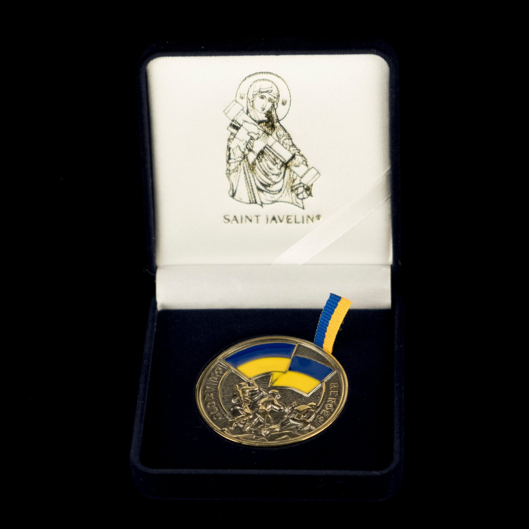 Flag of Freedom - Challenge Coin (Recycled Artillery Shells) - Saint Javelin