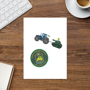 Made in Ukraine - Tractor Brigade 2 Pack Sticker Pack