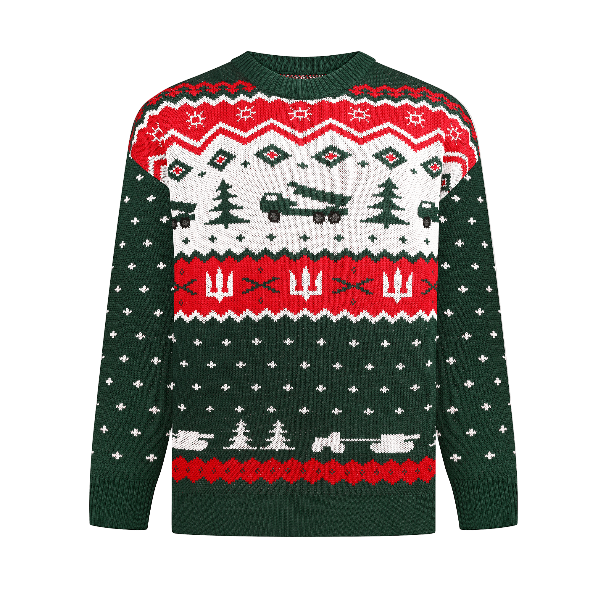Knitted HIMARS Christmas Sweater