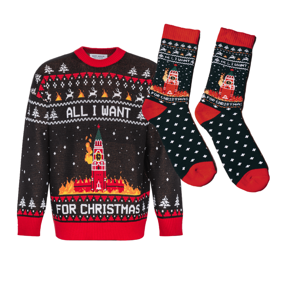 Kremlin Burning Christmas Set – Saint Javelin