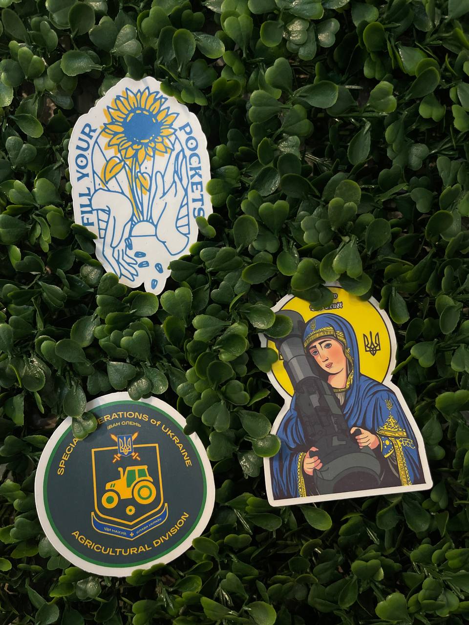 Made in Ukraine - Super 3 Sticker Pack - Saint Javelin