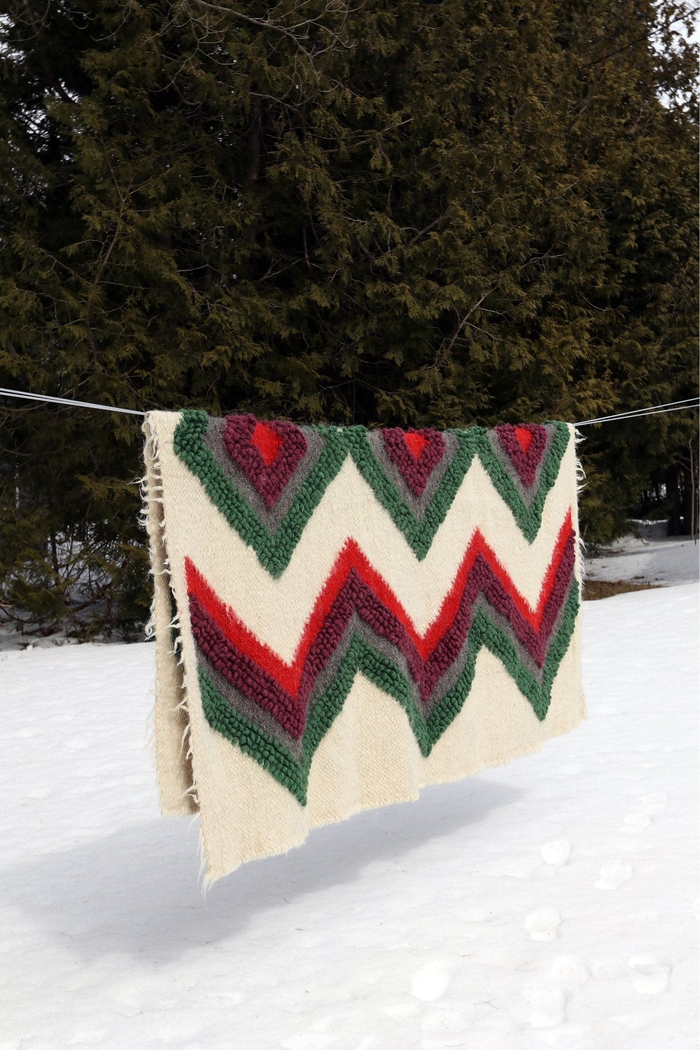 MALANKA – Wool Rug from Karpaty - Saint Javelin