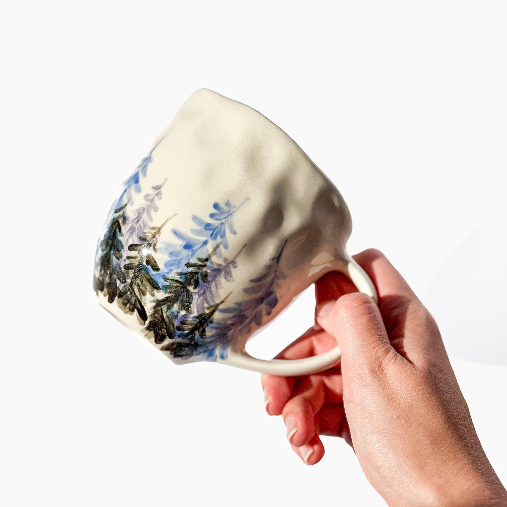 Night Forest Handcrafted Ceramic Mug - Saint Javelin