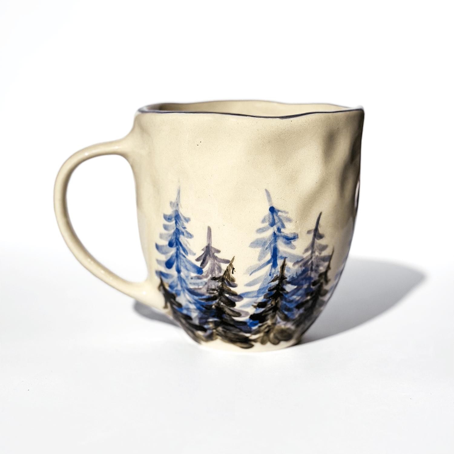 Night Forest Handcrafted Ceramic Mug - Saint Javelin