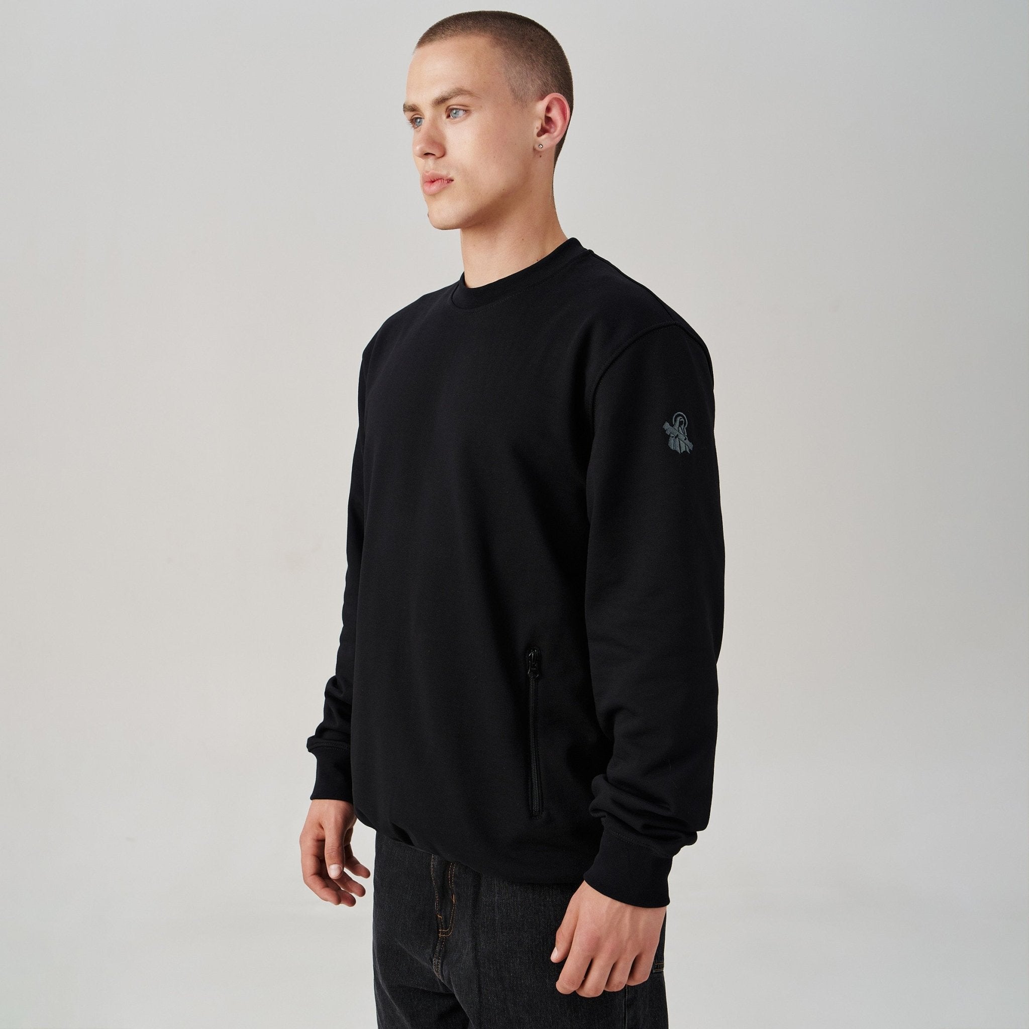 Organic Cotton Stealth - Pocket Sweatshirt - Saint Javelin