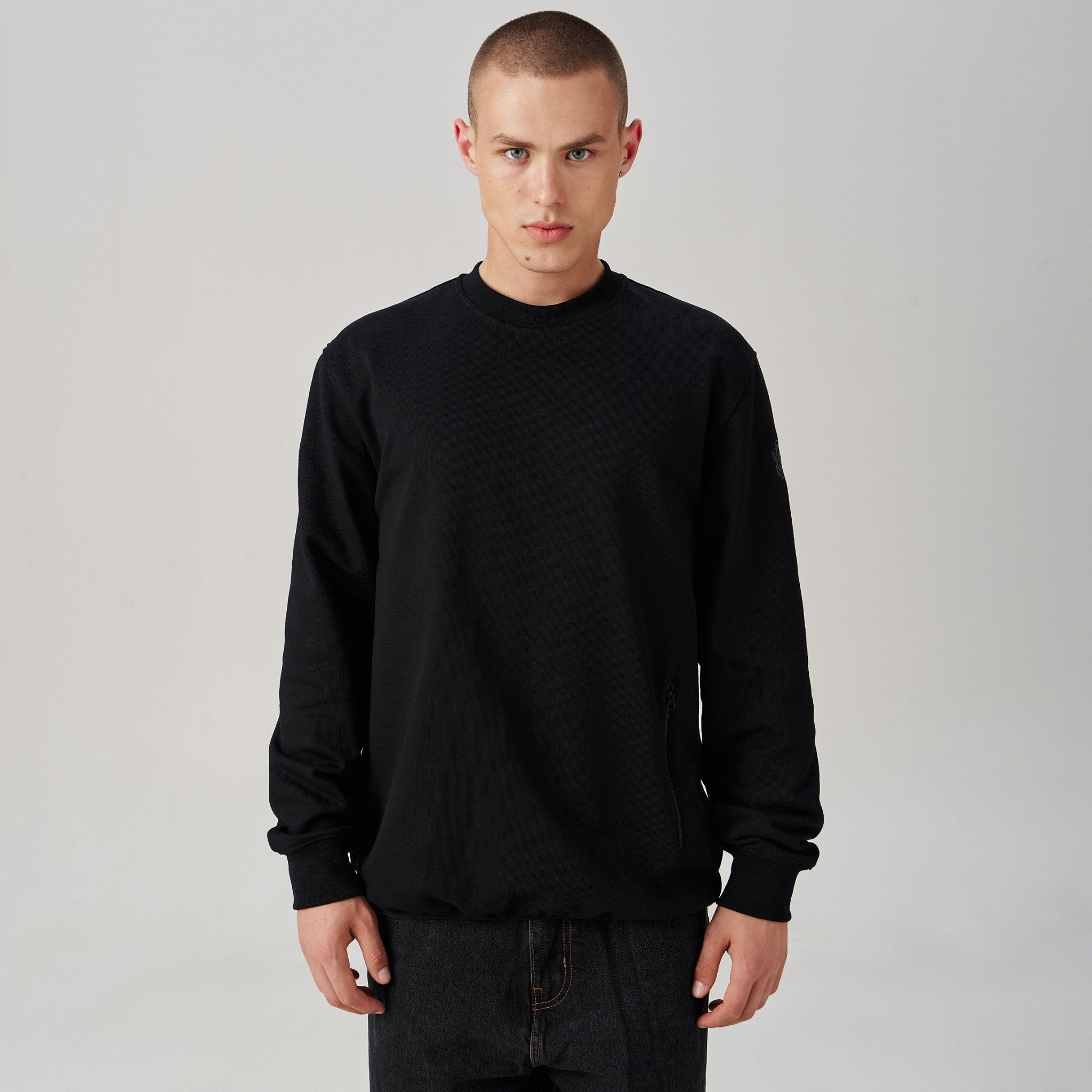 Organic Cotton Stealth - Pocket Sweatshirt - Saint Javelin