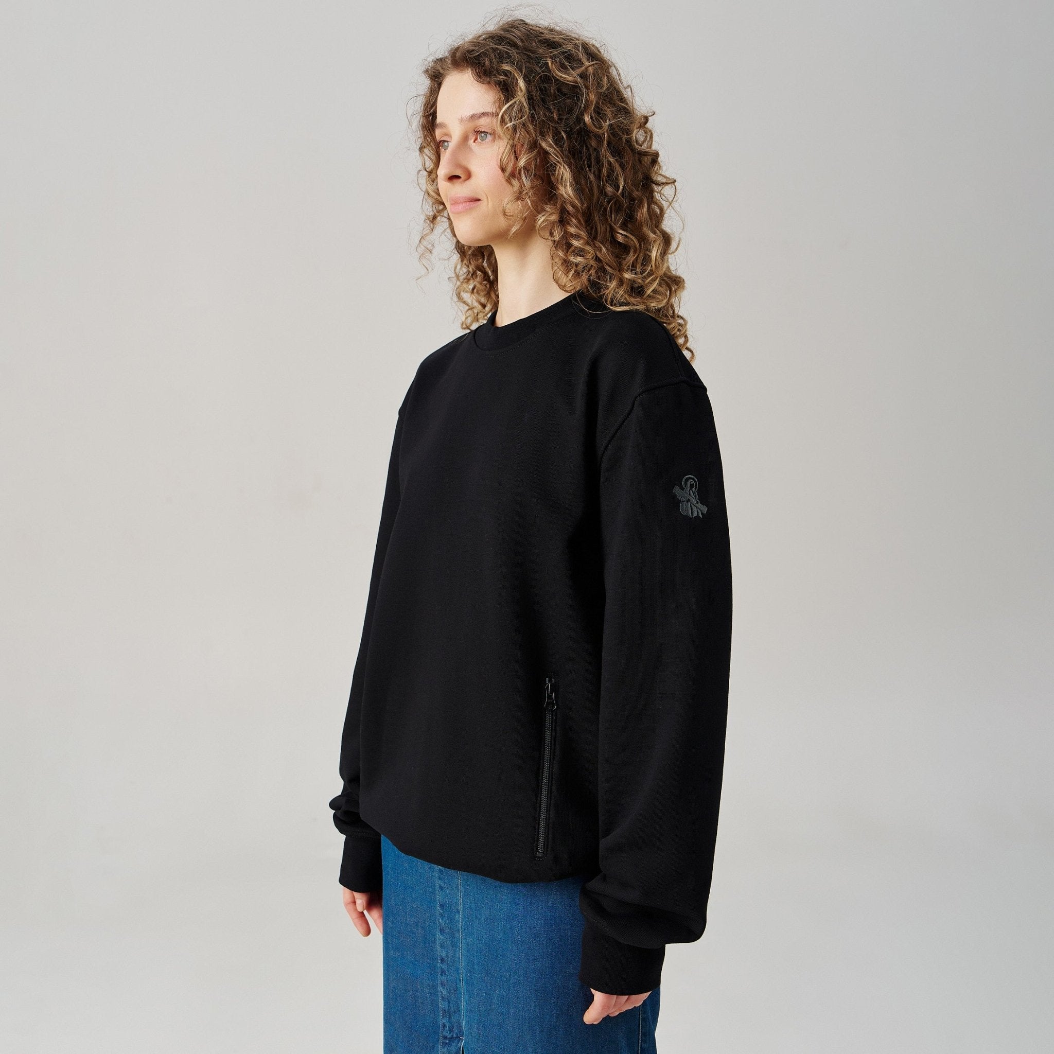 Organic Cotton Stealth - Pocket Sweatshirt - Saint Javelin