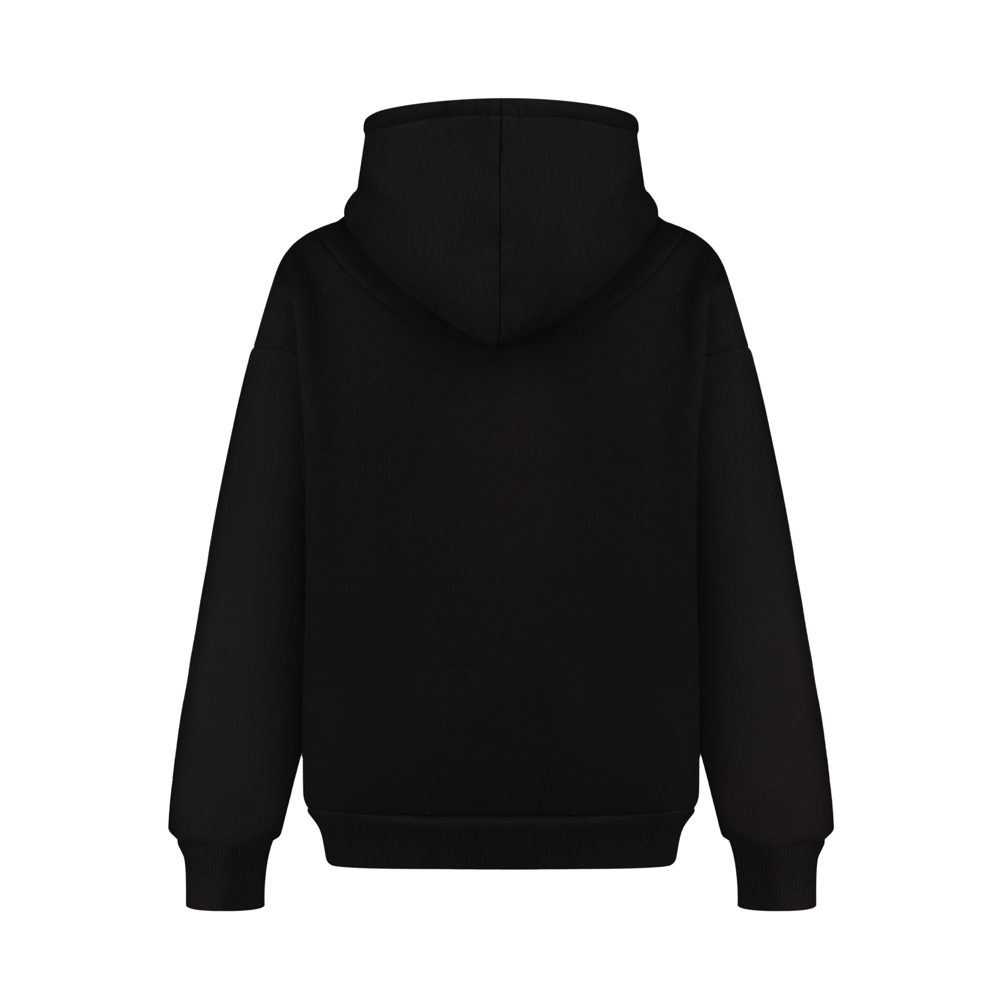 Oversized Embroidered Tryzub Hoodie  - Saint Javelin
