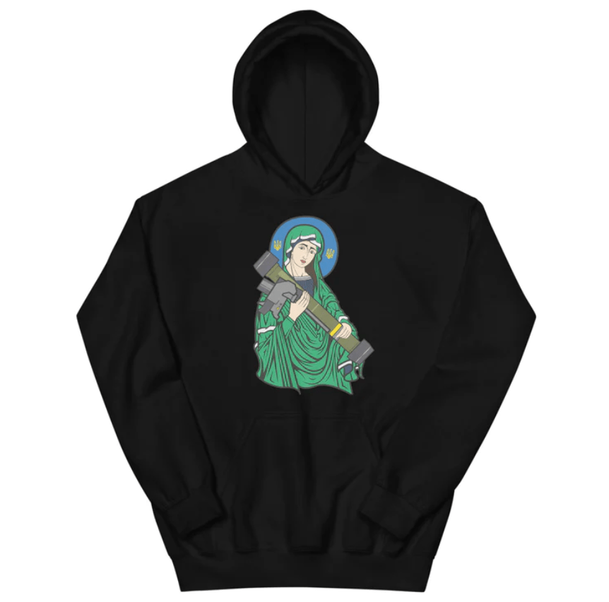 Saint Javelin Logo - Black Hoodie - Saint Javelin