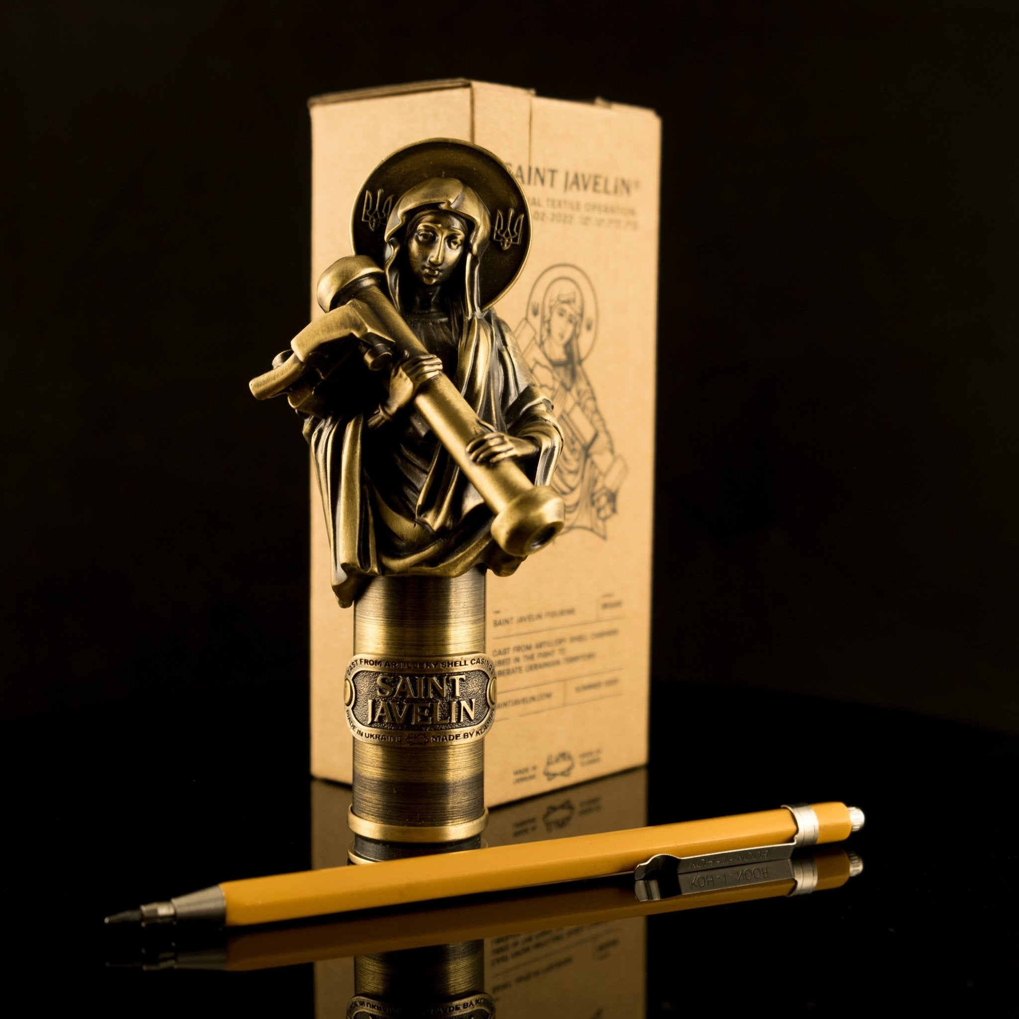 Saint Javelin - War - Part Figurine (Recycled Artillery Shells) - Saint Javelin