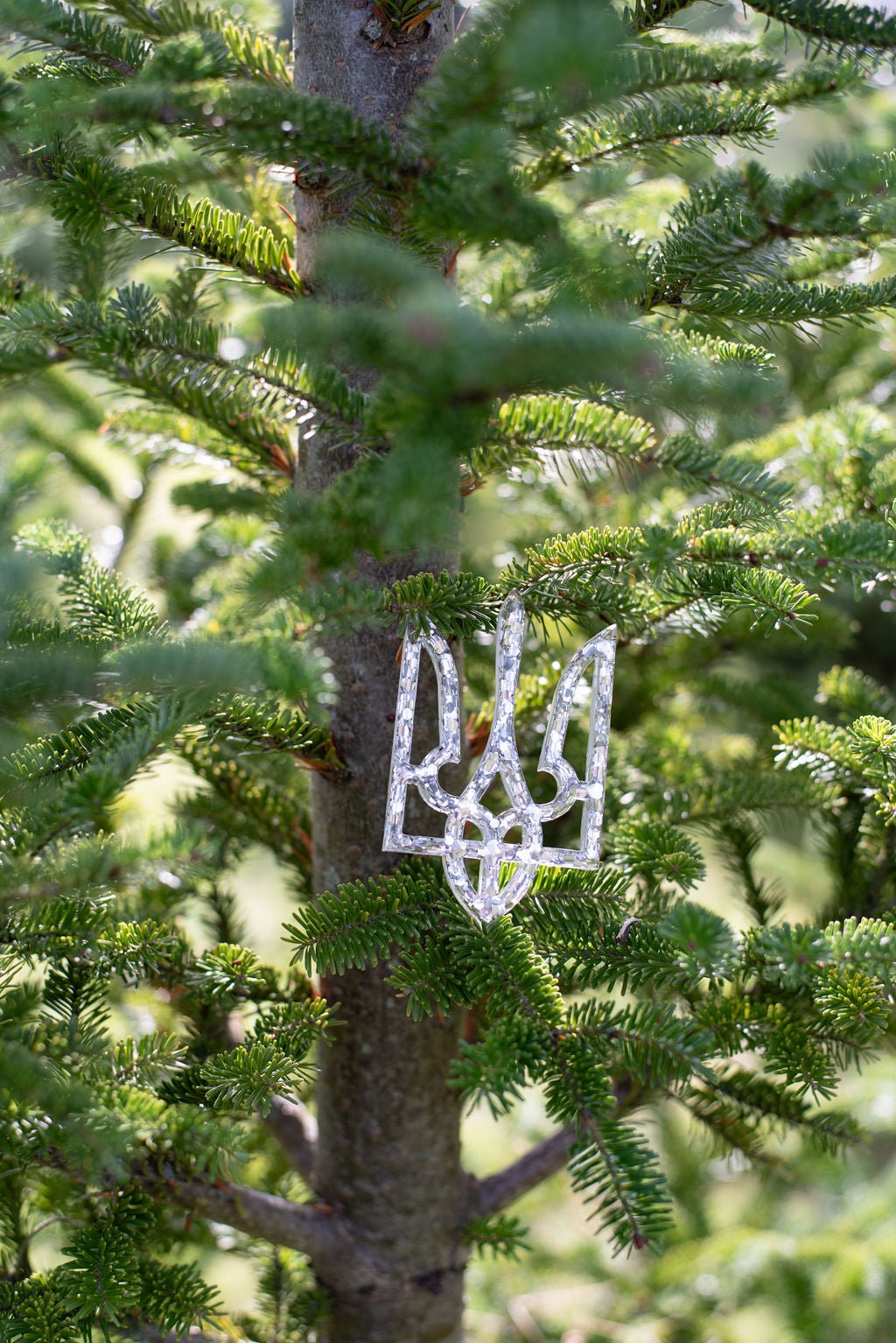 Silver Tryzub Ornament - Saint Javelin