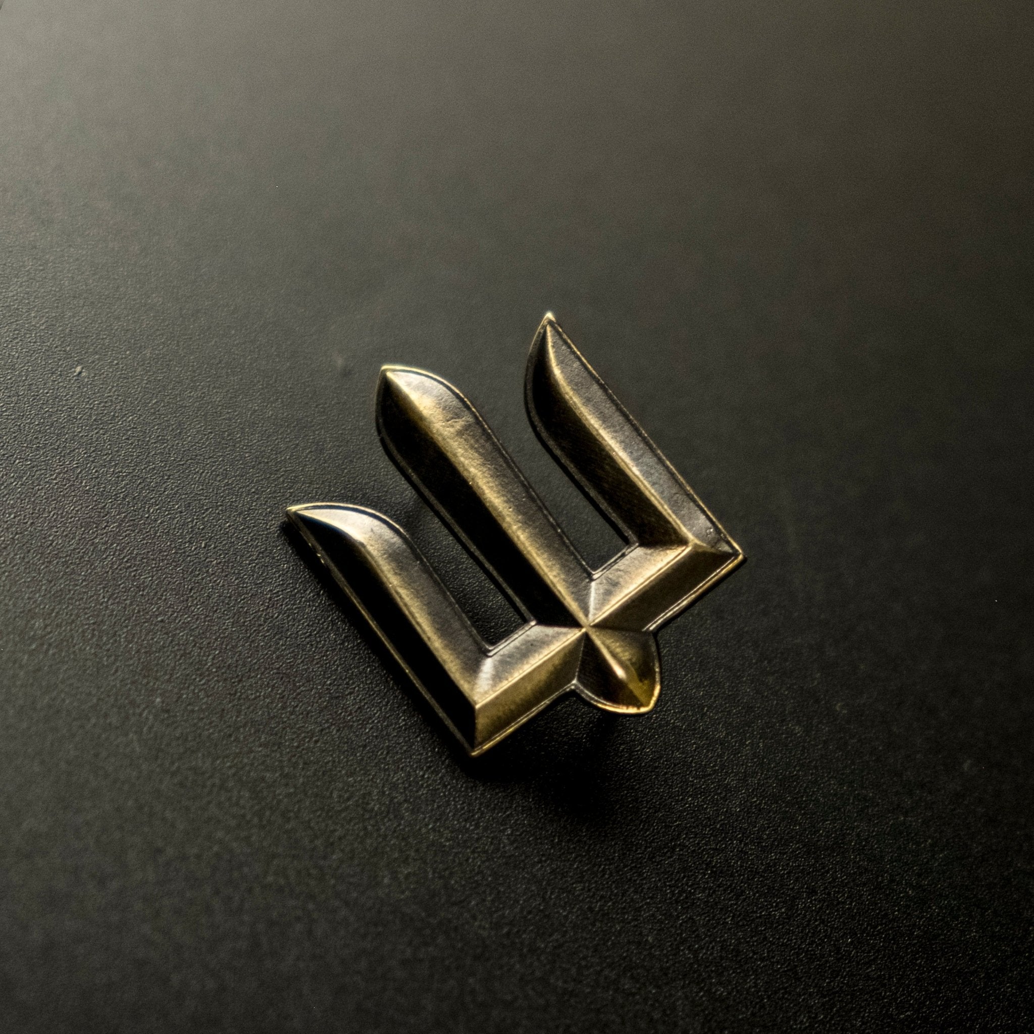 Tryzub Military - Pin (Recycled Artillery Shells) - Saint Javelin