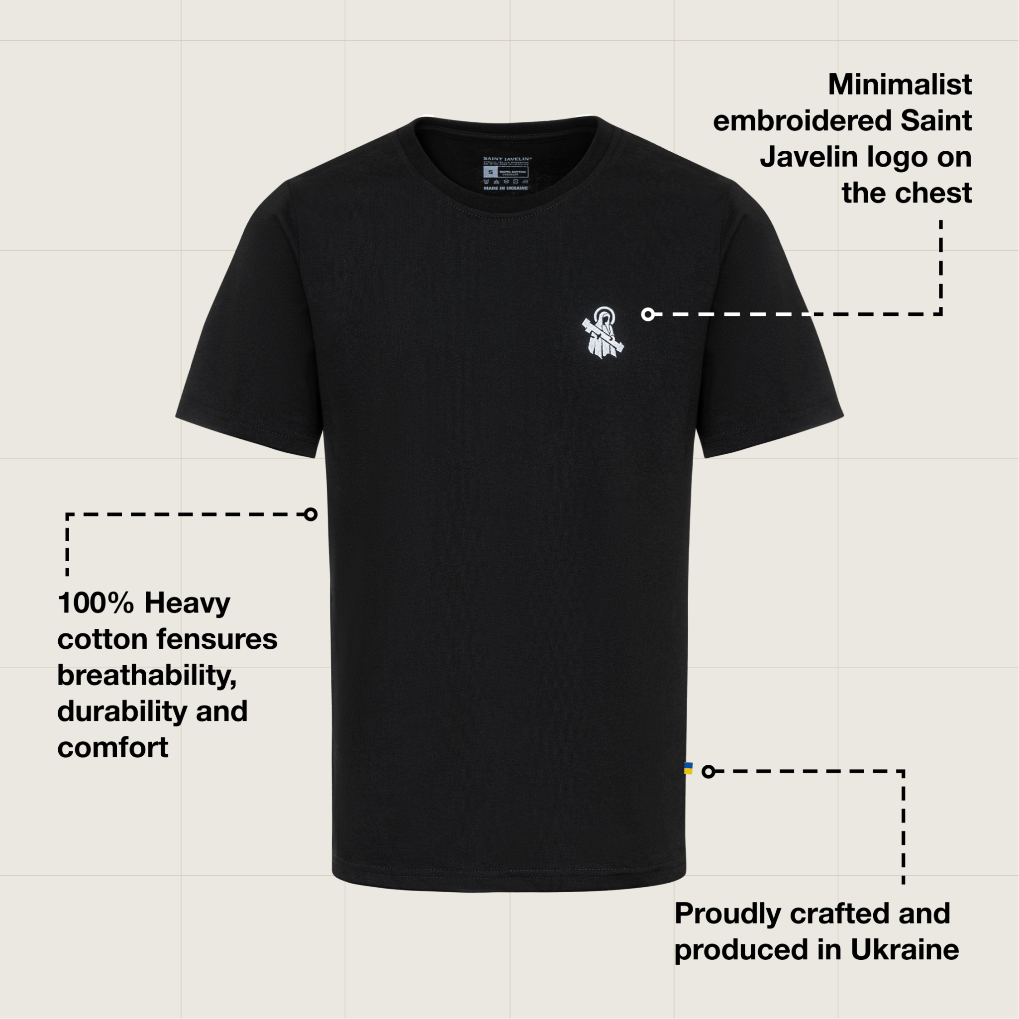 Working Saint Javelin T-Shirt - Saint Javelin