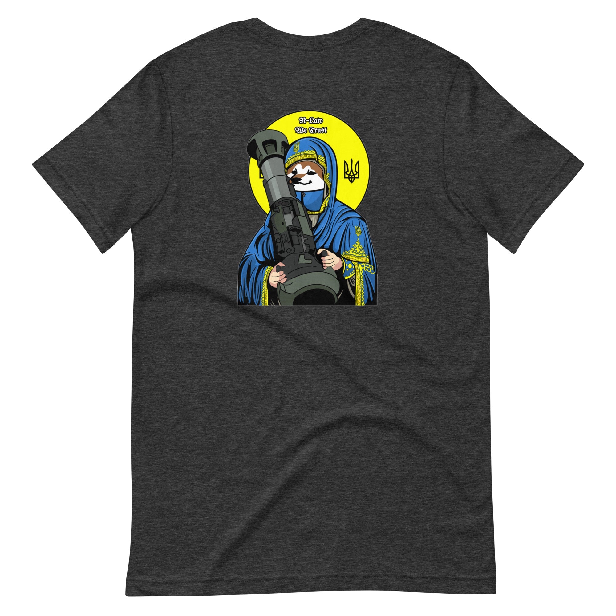 2 in 1 - Saint Javelin and NLAW Fellas - Adult TShirt - Saint Javelin