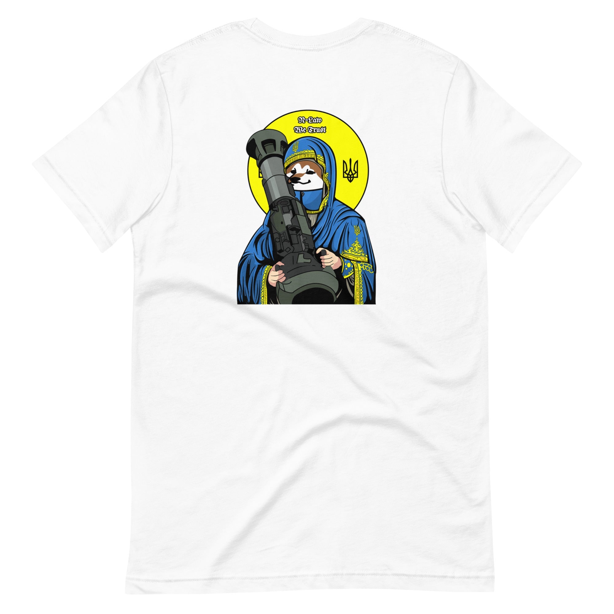 2 in 1 - Saint Javelin and NLAW Fellas - Adult TShirt - Saint Javelin