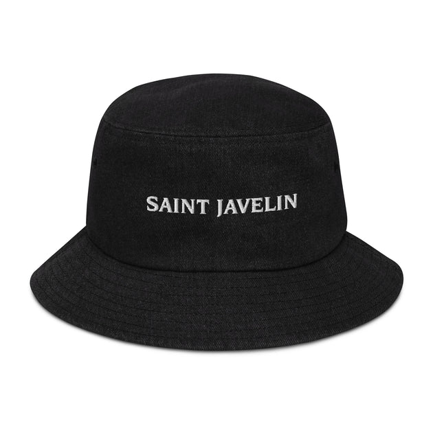 Palace x Needles Denim Bucket Hat Black Men's - FW24 - US