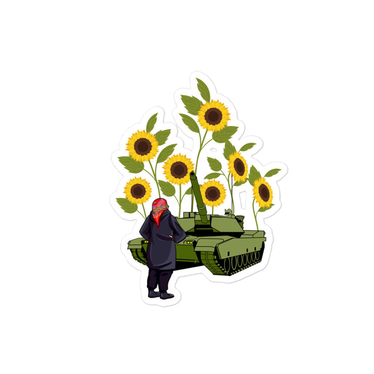 Go Home Russia - Sunflowers Sticker