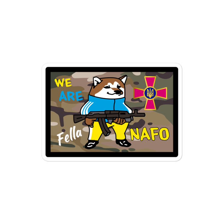NAFO - We Are NAFO - Sticker