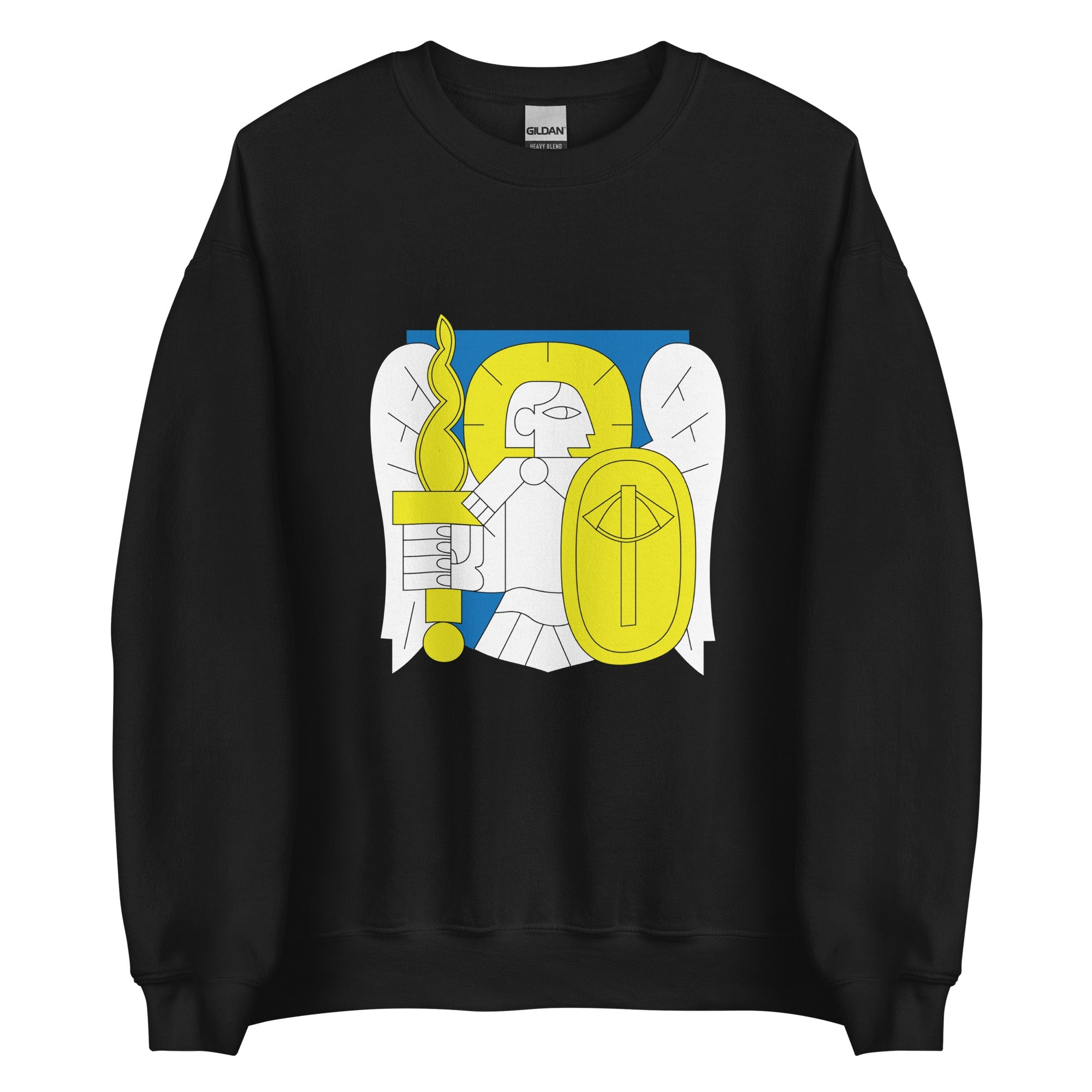 Kyiv Archangel - Adult Crewneck Sweatshirt - Saint Javelin