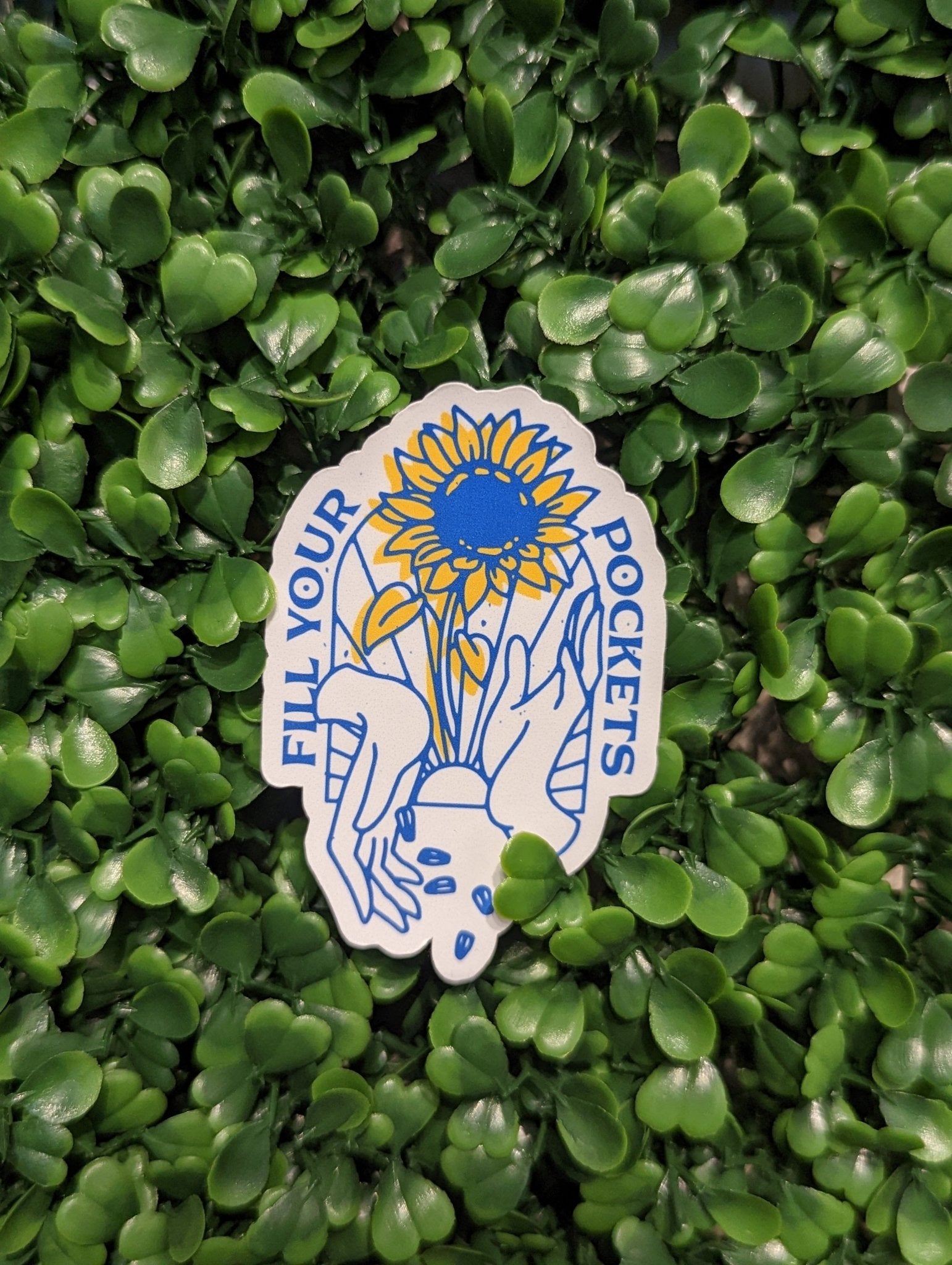 Made in Ukraine - Fill Your Pockets Sticker - Saint Javelin