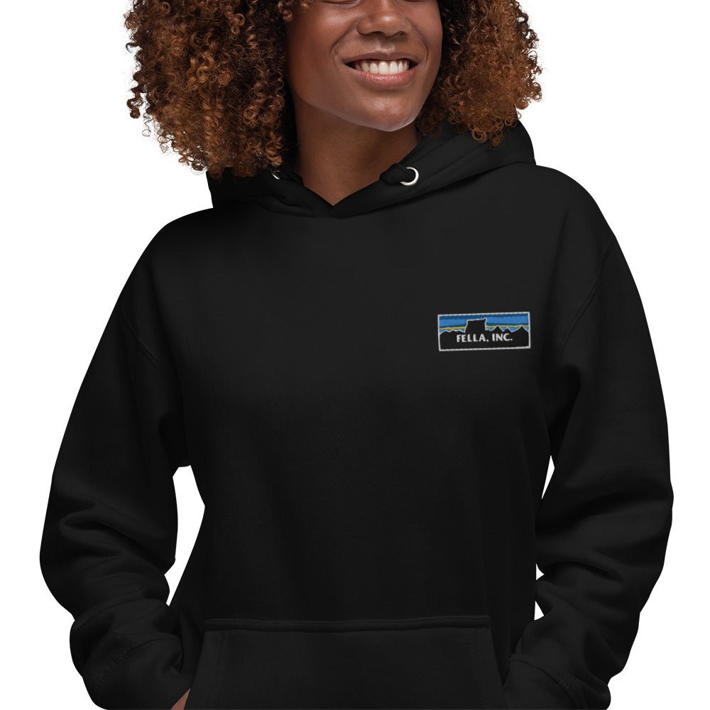 NAFO - FELLA, INC. - Adult Embroidered Hoodie - Saint Javelin