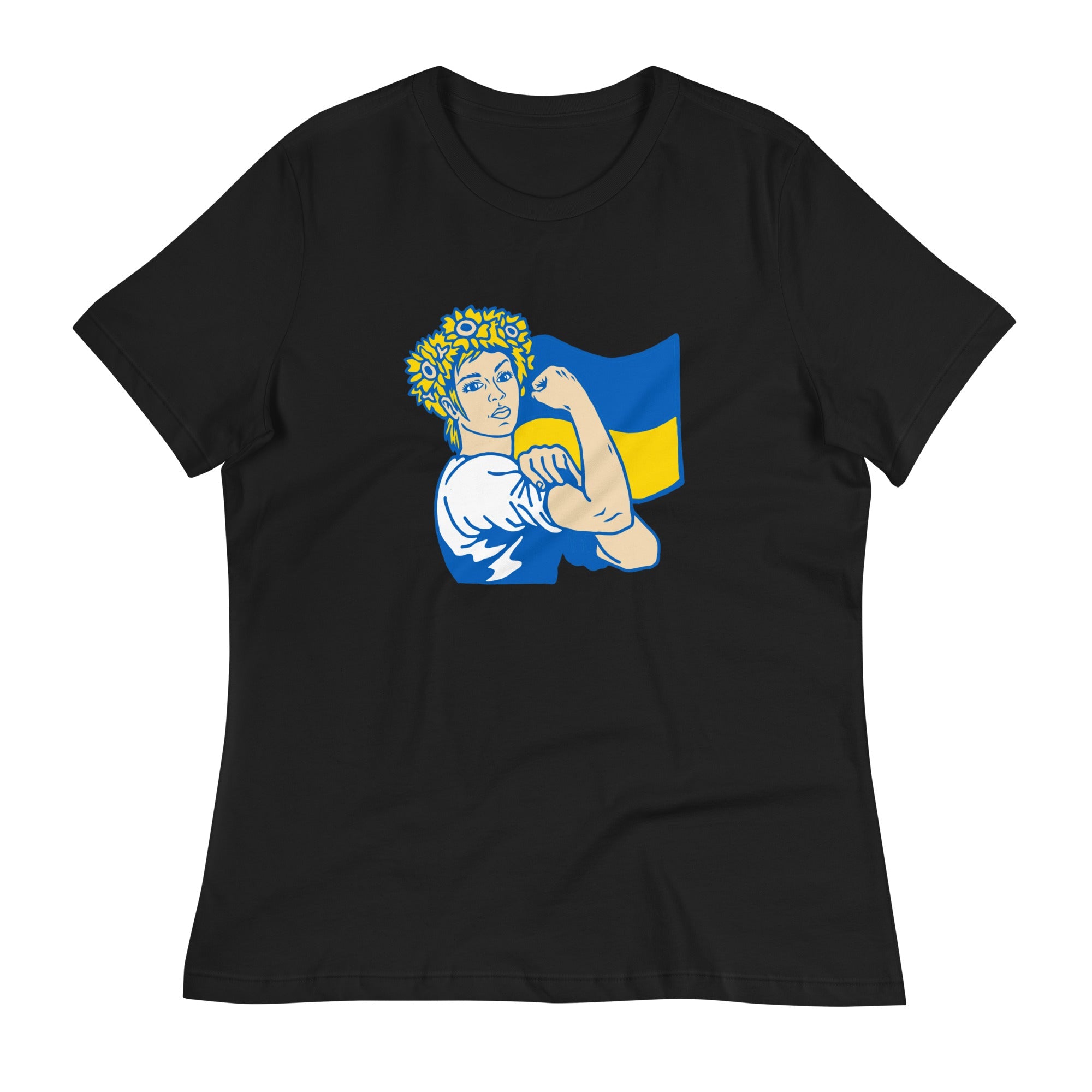 She is Ukraine - Adult Women's TShirt - Saint Javelin