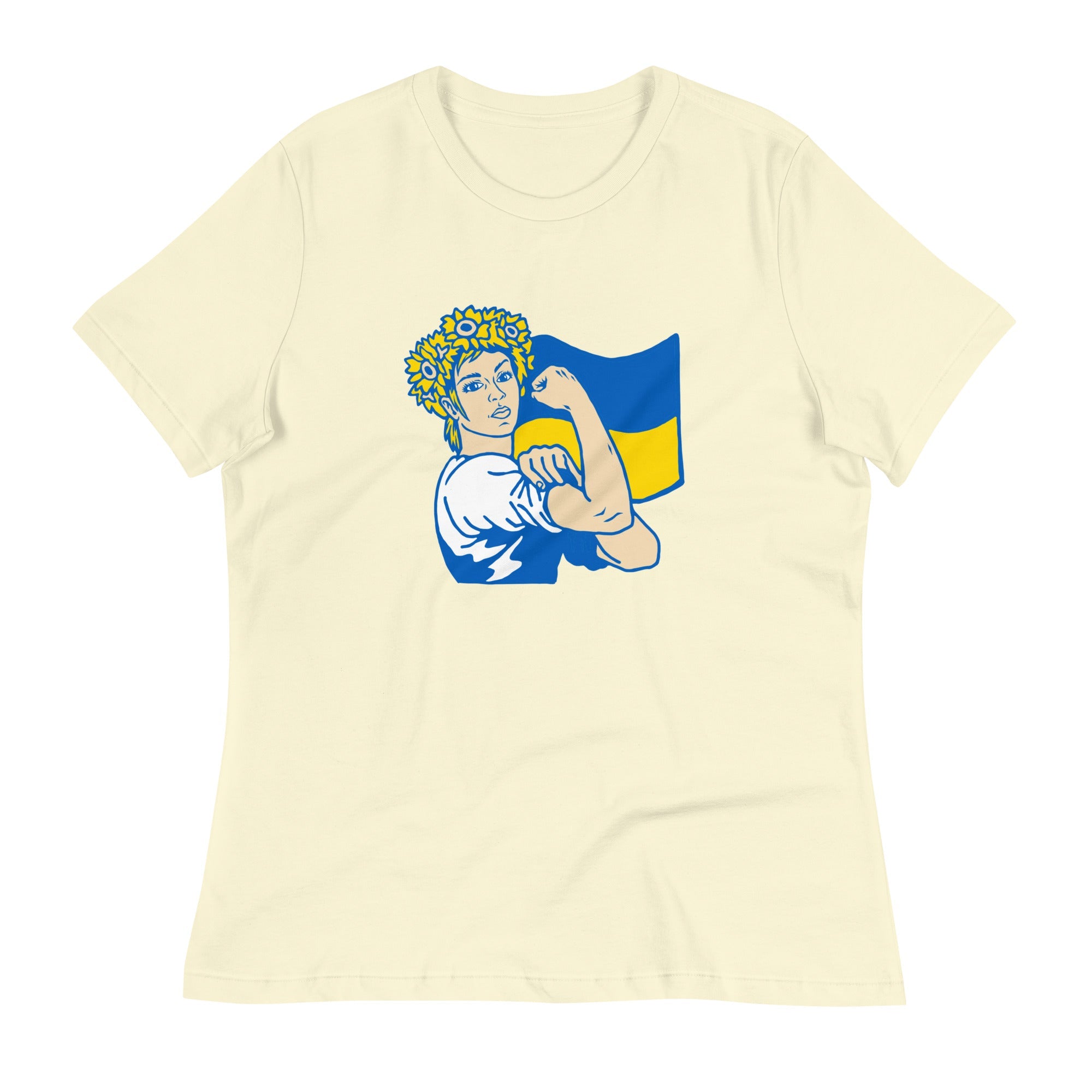She is Ukraine - Adult Women's TShirt - Saint Javelin