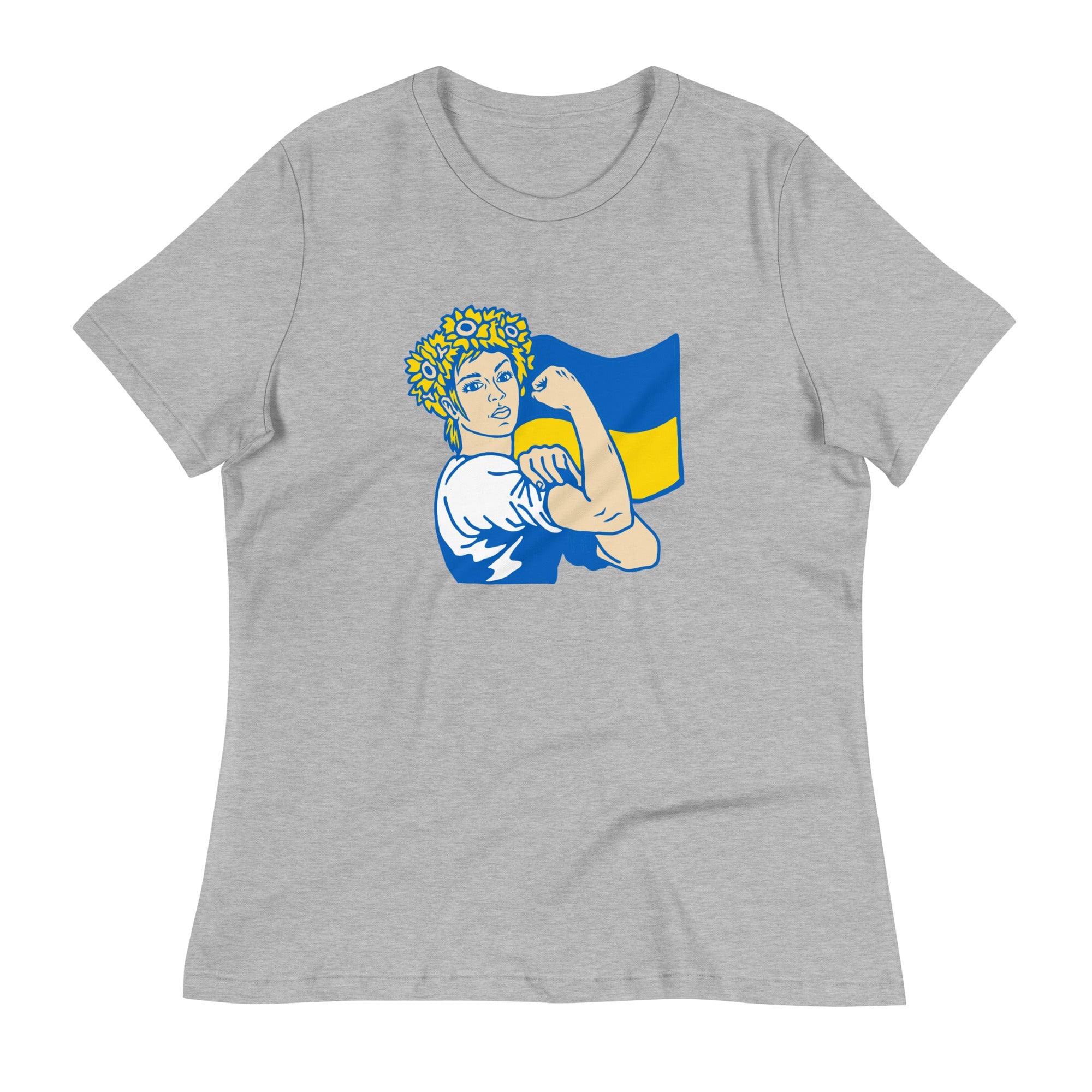 She is Ukraine - Adult Women's TShirt - Saint Javelin