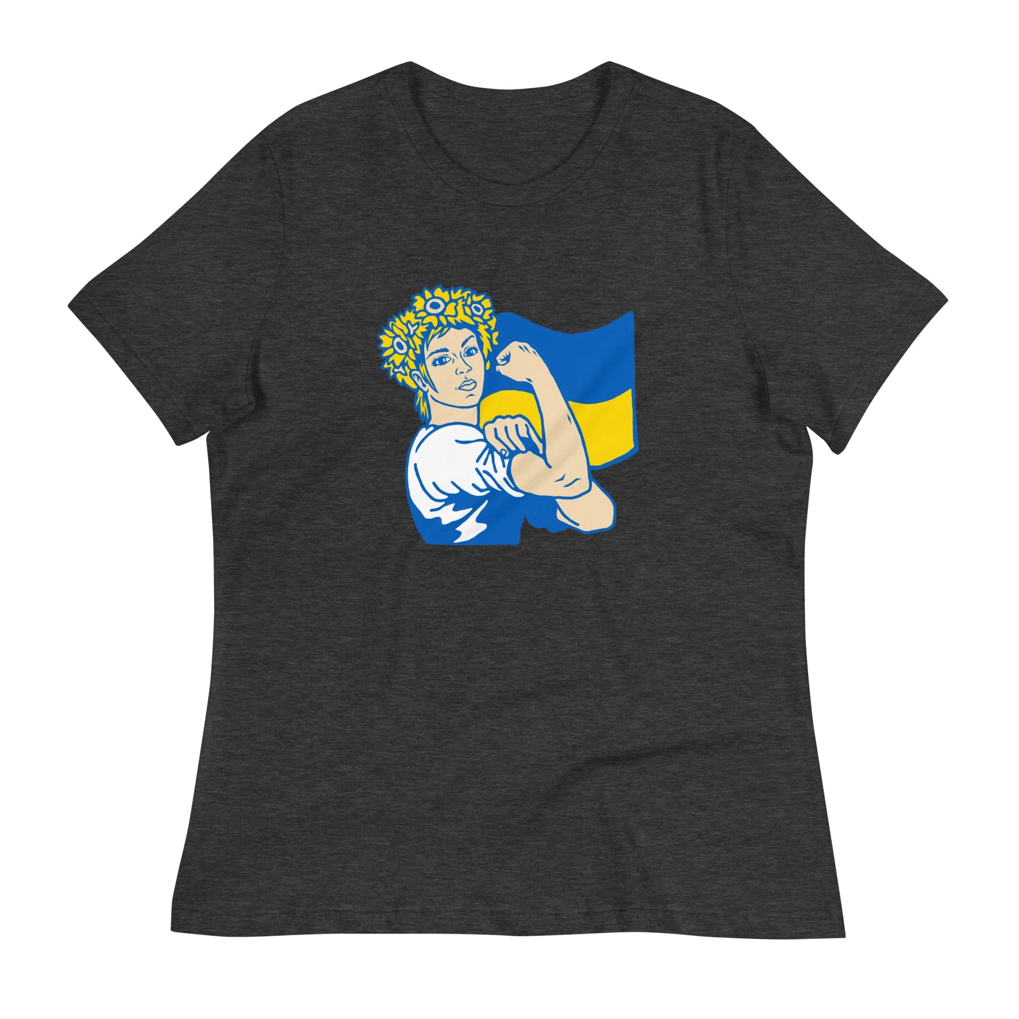 She is Ukraine - Adult Women's TShirt - Saint Javelin
