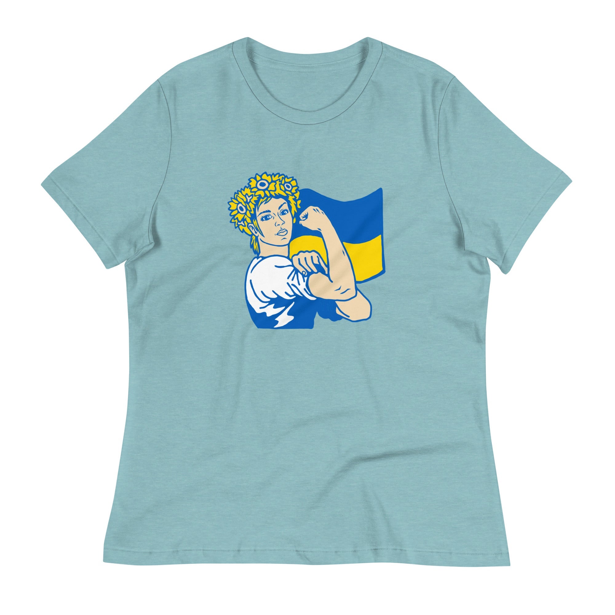 She is Ukraine - Adult Women's TShirt - Saint Javelin