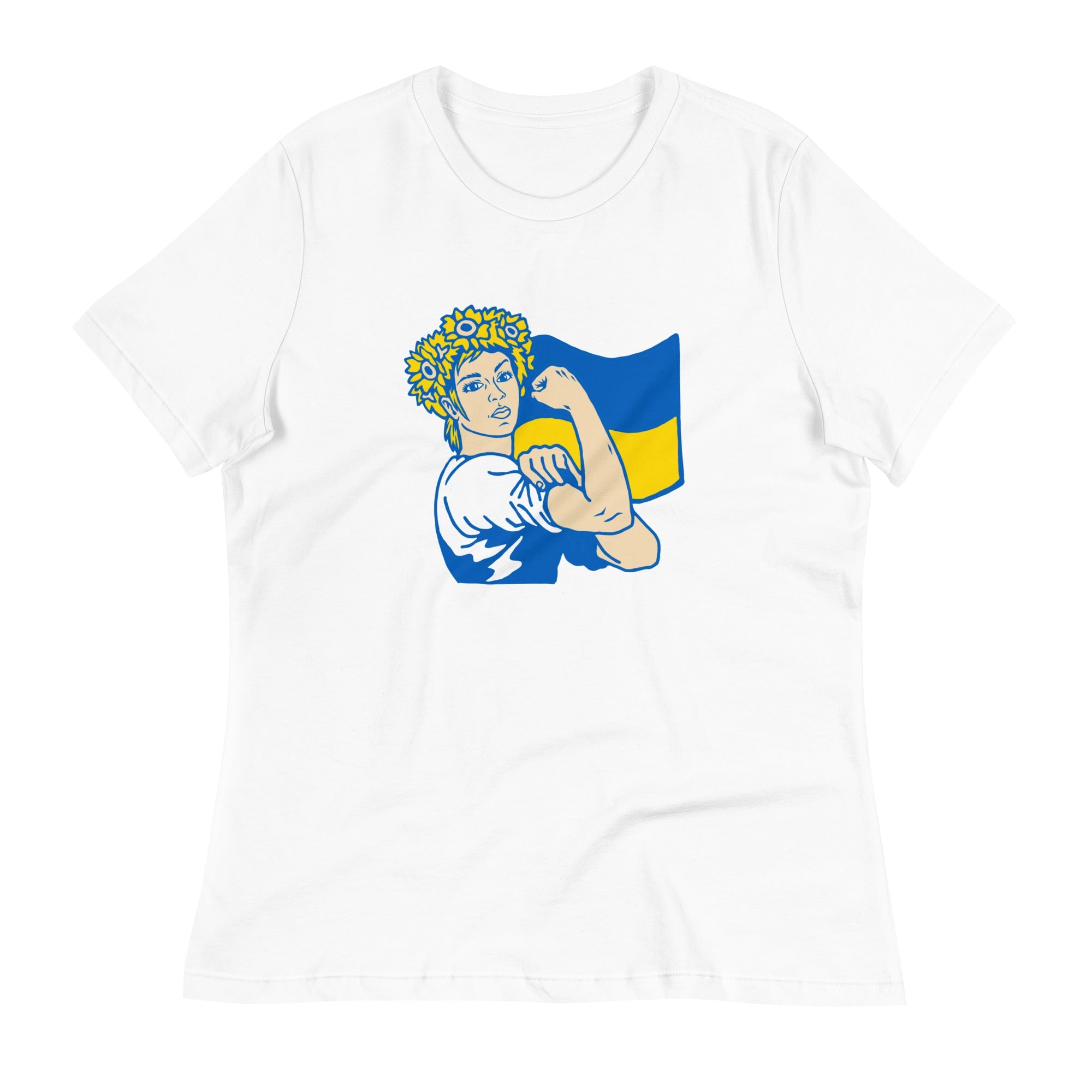 She is Ukraine - Adult Women's TShirt - Saint Javelin