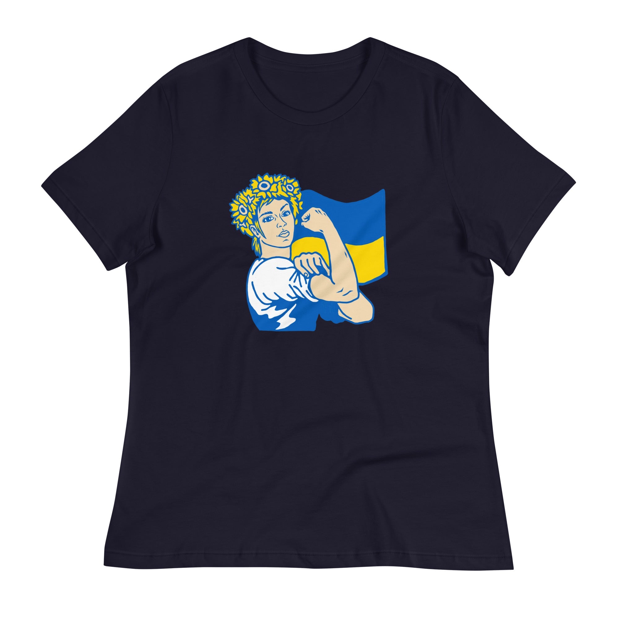 She is Ukraine - Adult Women's TShirt - Saint Javelin